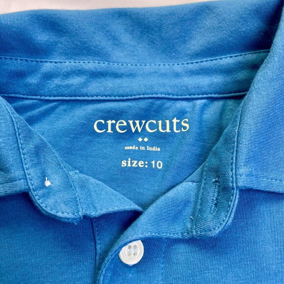 Crewcuts Boys Blue Shirt Size 10 - Picture 2 of 7